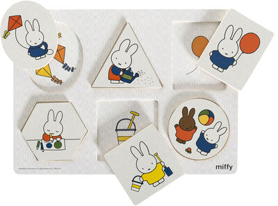 Miffy Formpuslespill, 6 Biter