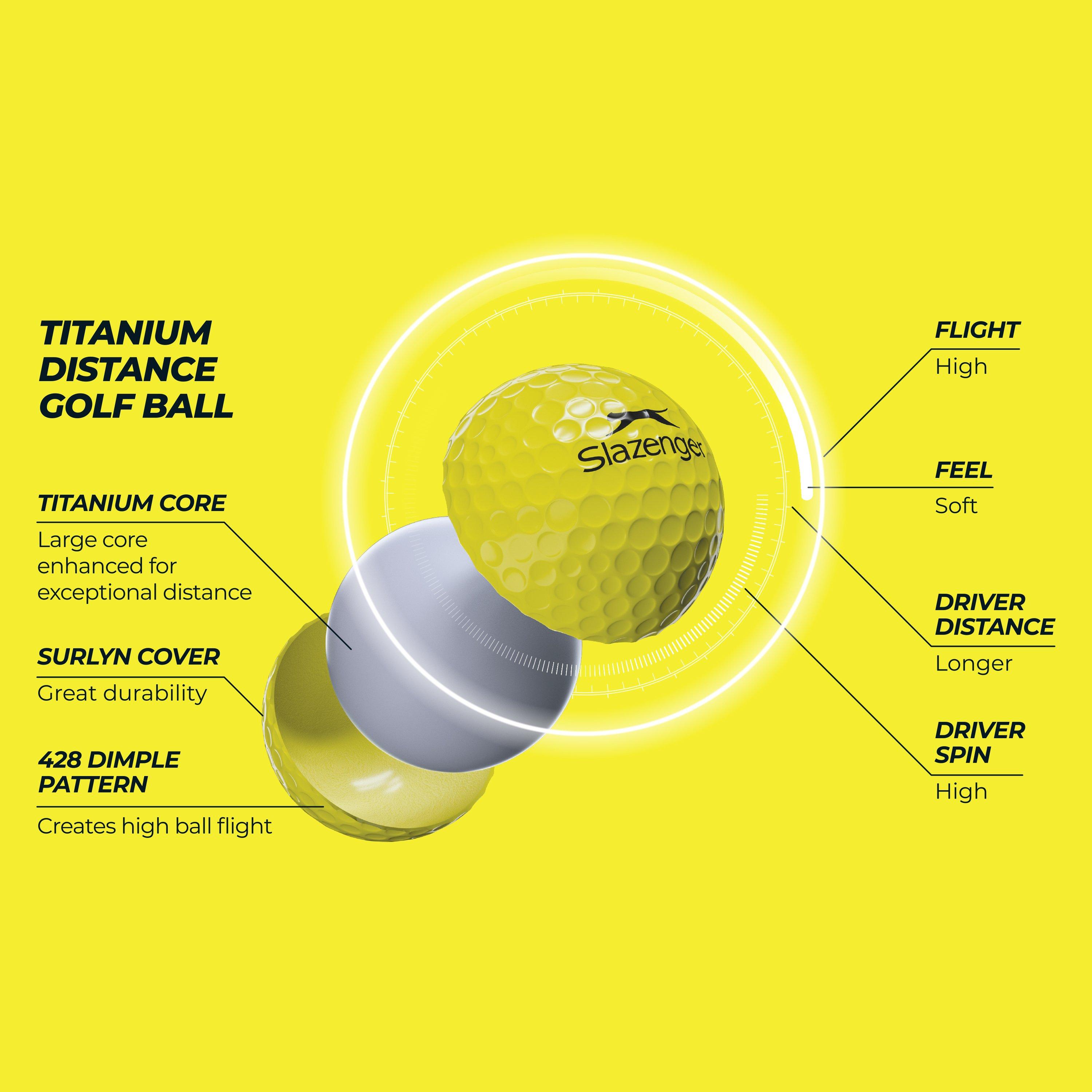 Slazenger VSeries Distance 12Pk