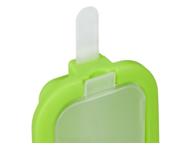 relaxdays Glaceform 10 Stück, Blau/Grün Silikoneisformen zum Eis