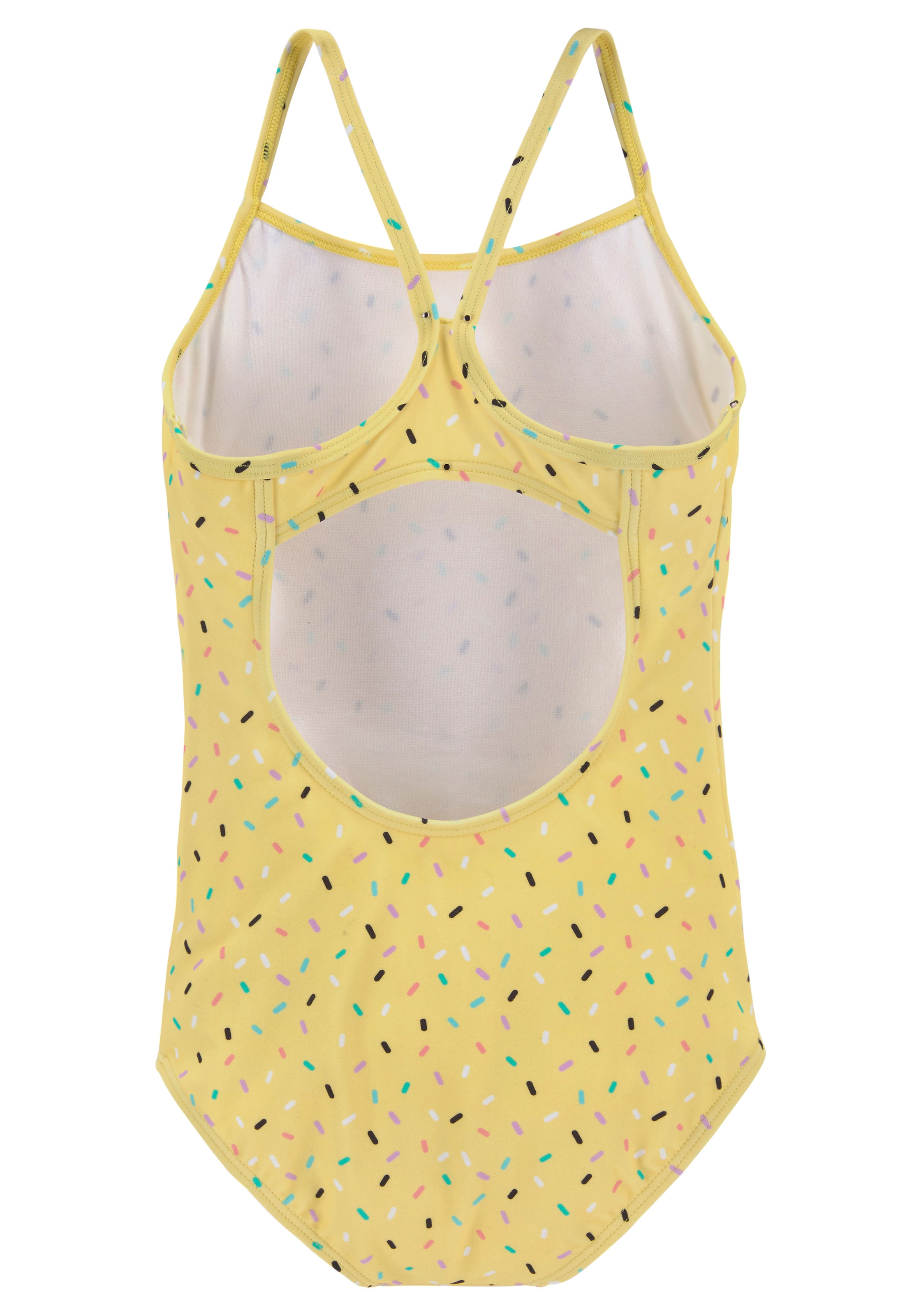 Buffalo Badeanzug »Candy Kids« mit Racerback, mit recyceltem Polyamid