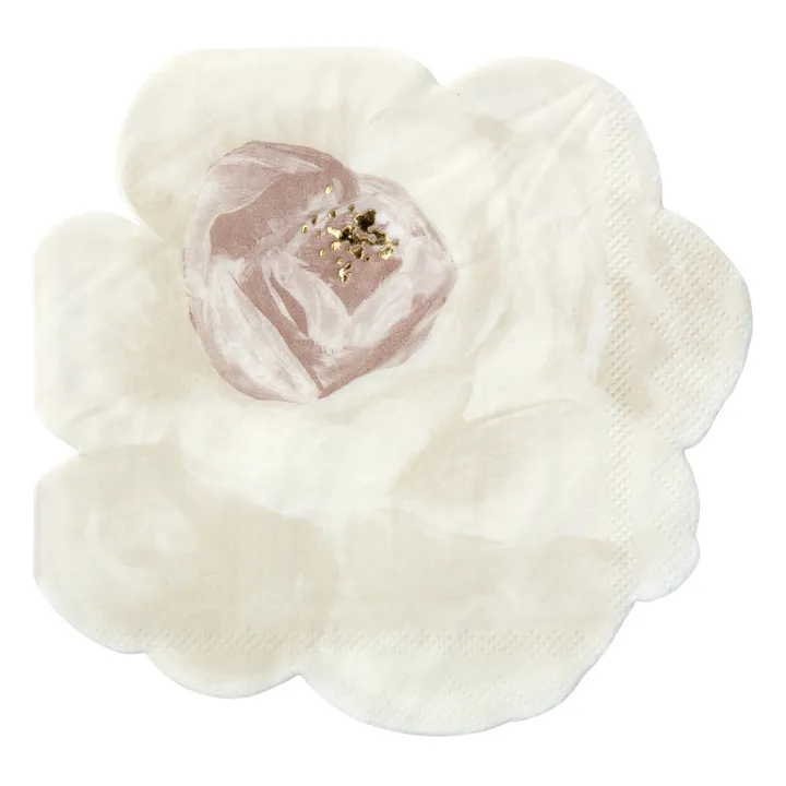 Meri Meri Serviettes en papier Jardin de Roses - Set de 16