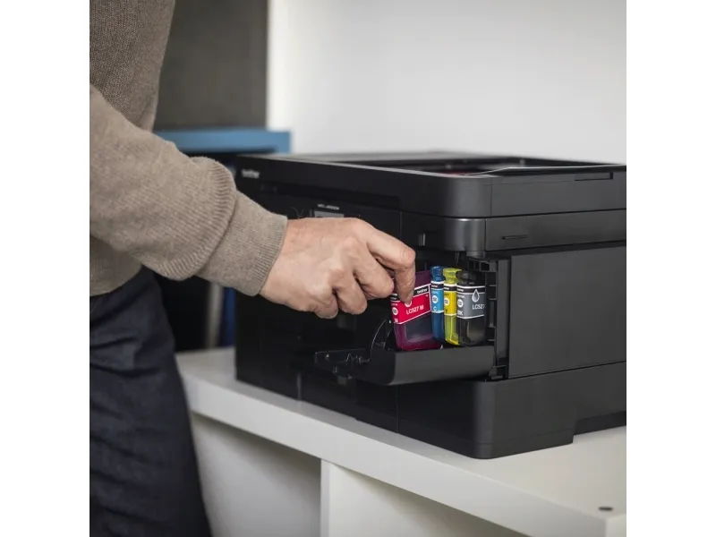Brother MFC-J4550DW - Multifunktionsprinter - farve - blækprinter - A4 (210 x 297 mm) (original) - A4/Legal (medie) - op til 13 spm (kopiering) - op til 20 spm (udskriver) - 150 ark - USB 2.0, LAN, Wi-Fi(n)