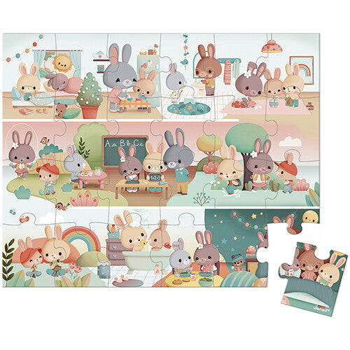 Janod puzzel een lange dag - 24st