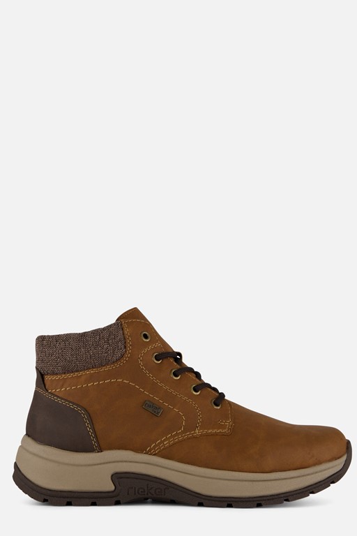 Rieker Veterboots bruin Leer