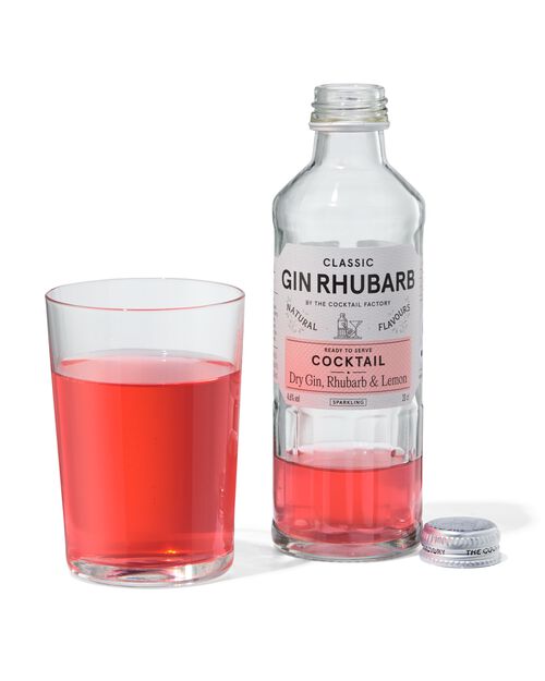The Cocktail Factory Gin Rhubarb 200ml