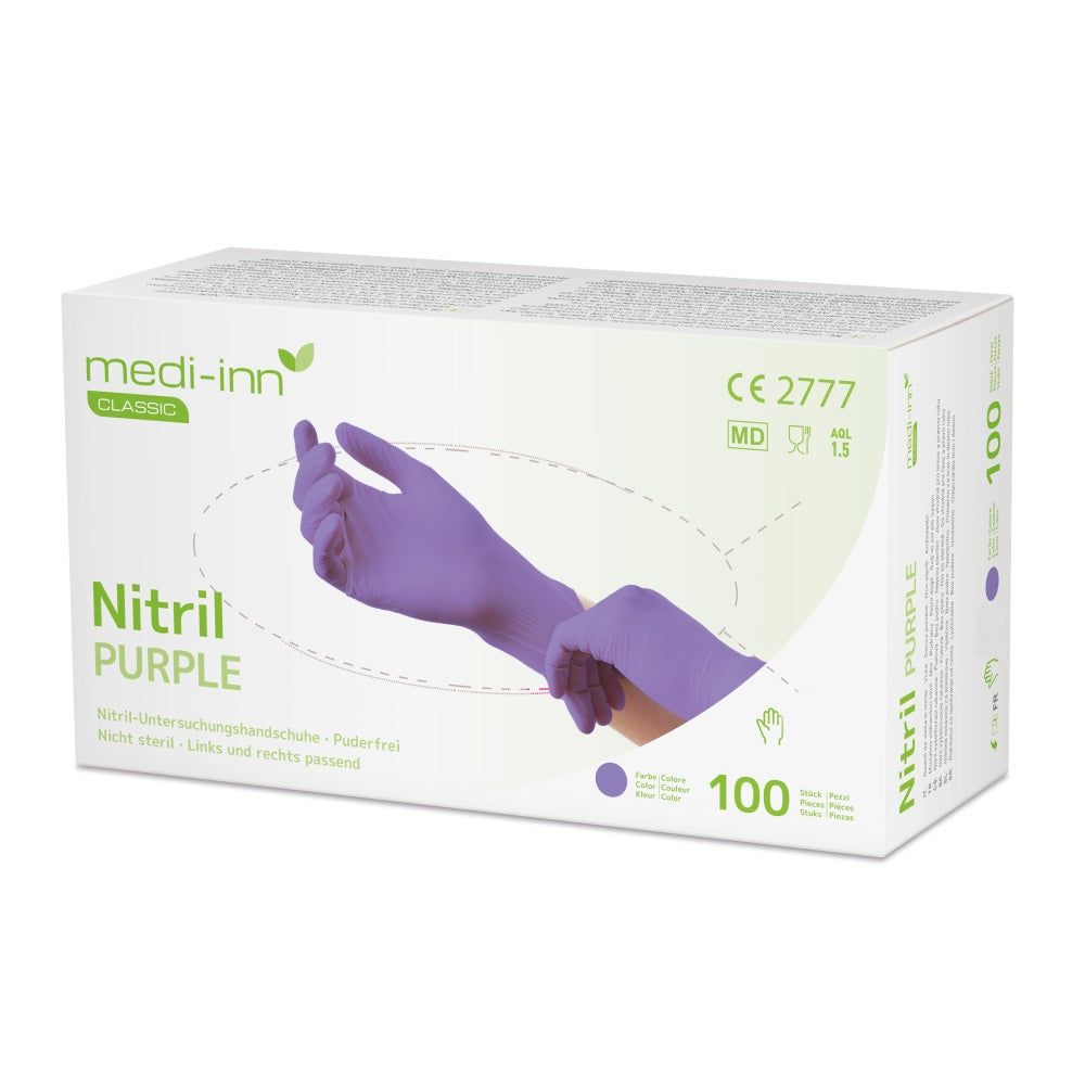 Medi-Inn Nitril Purple Einmalhandschuhe