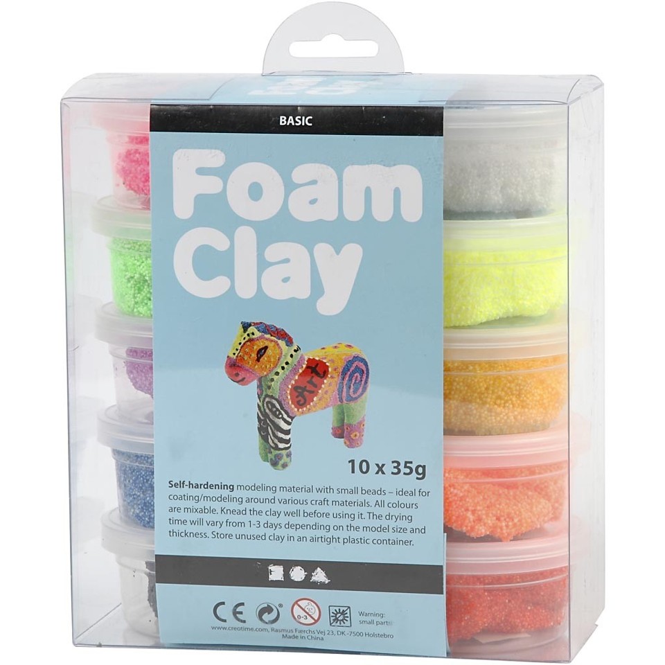 Foam Clay - Basic(10 x 35 g)