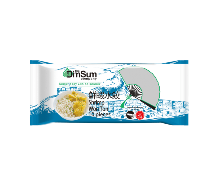 The Dim Sum Company Bevroren Garnalen Dumpling MSG-vrij 10st 150g