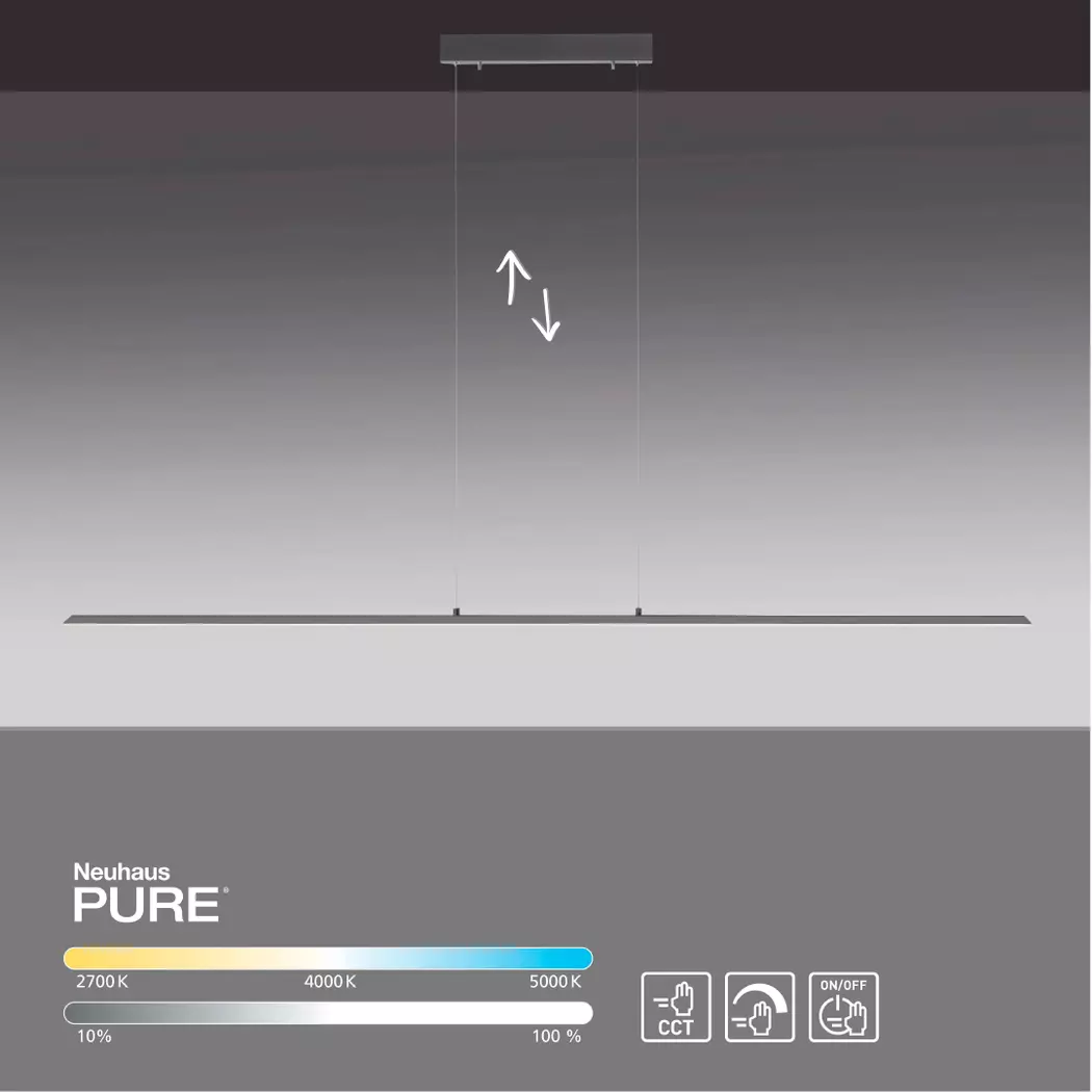 LED-Pendelleuchte Pure Lite