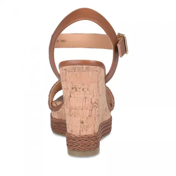 Sandales COGNAC LADY GLAM