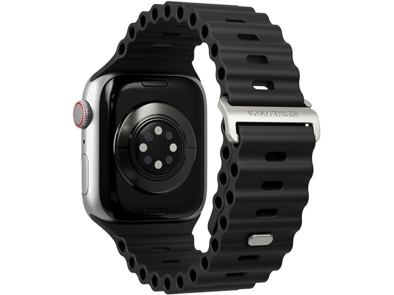 Vonmählen Wave Band 2 Apple Watch 42/44/45/49 mm Black Armband für Apple Watch 42/44/45/49 mm