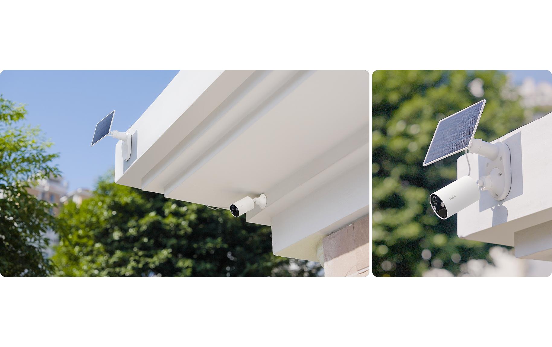 Netzwerkkamera Tapo C410 inkl. Solarpanel Tapo A201Solarbetriebenes Sicherheitskamera-Kit