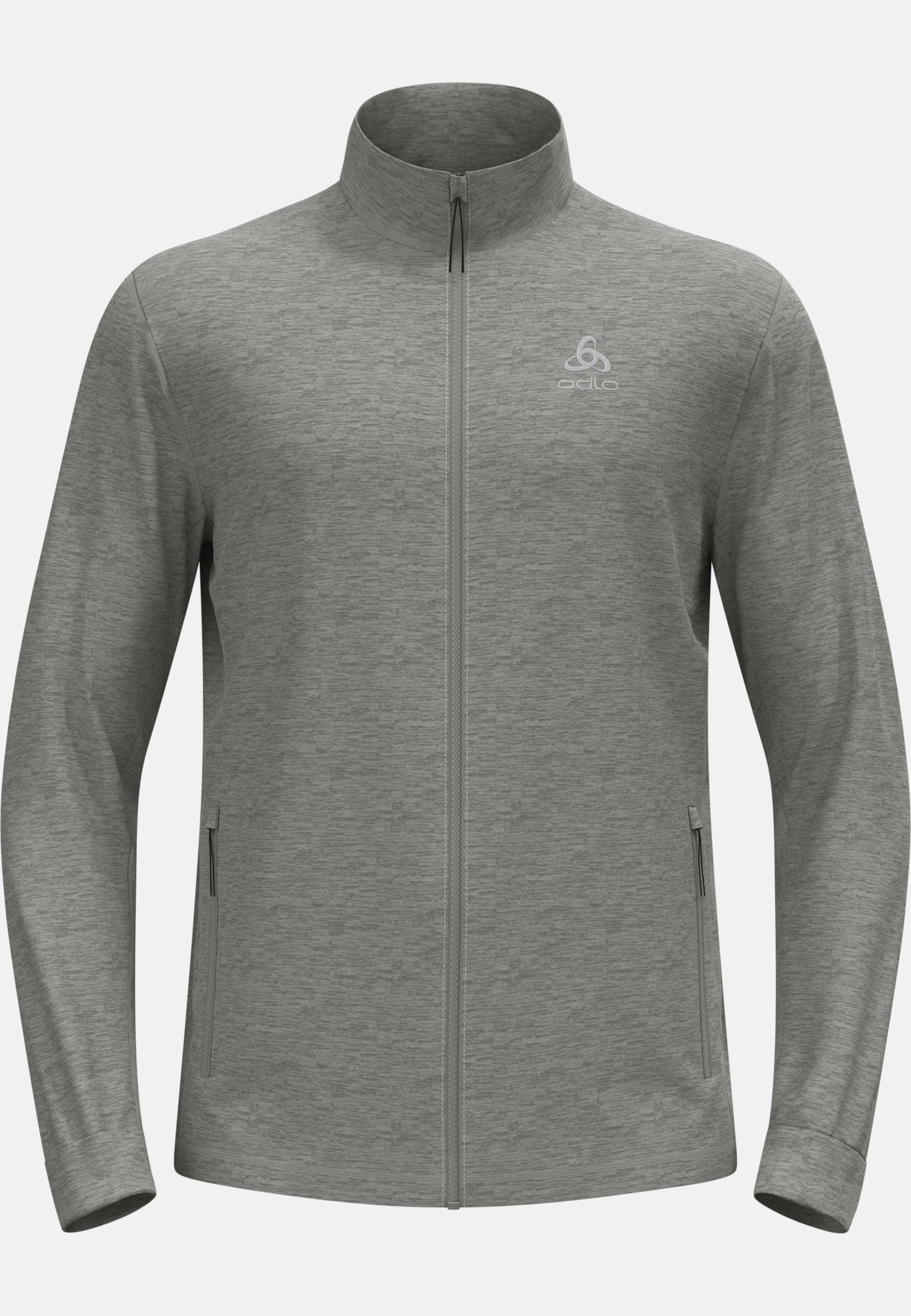 Berra Mid Layer Jacke in grey melange