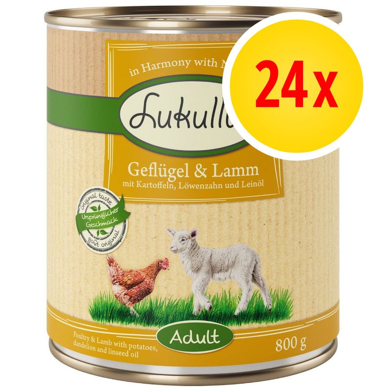 Lot Lukullus Classique 24 x 800 g