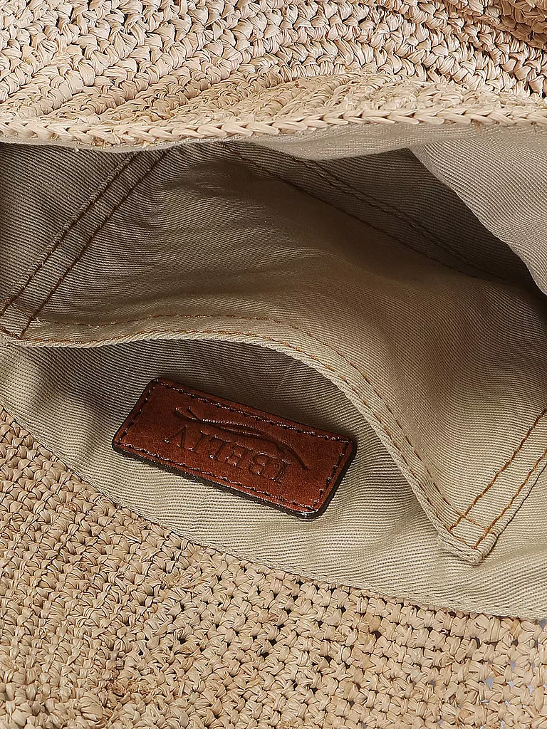 IBELIV Strohtasche - Mini Bag TIAKO beige