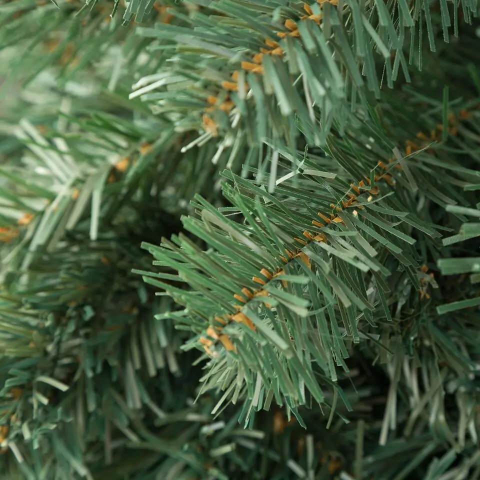 tectake Kunstkerstboom met groene metalen standaard , Groen