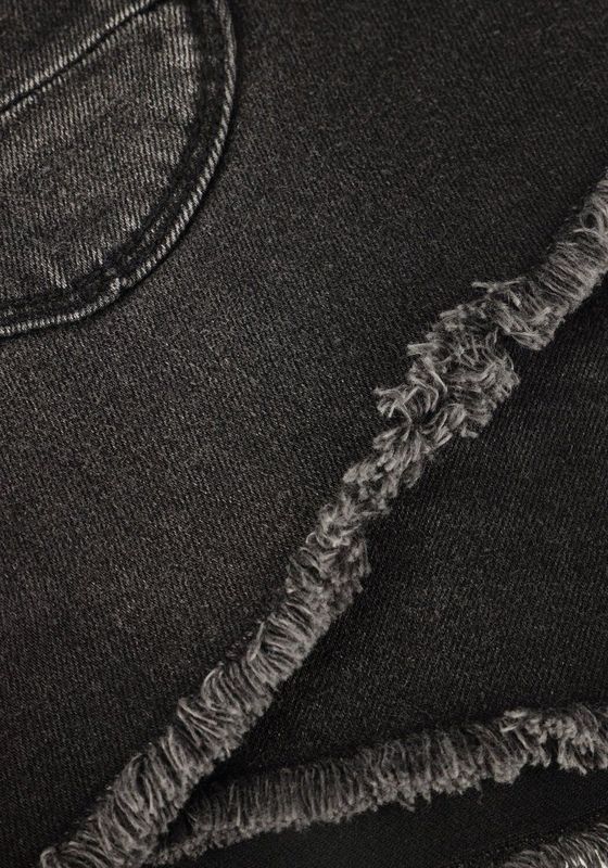 Raizzed meisjes korte broek - Black denim