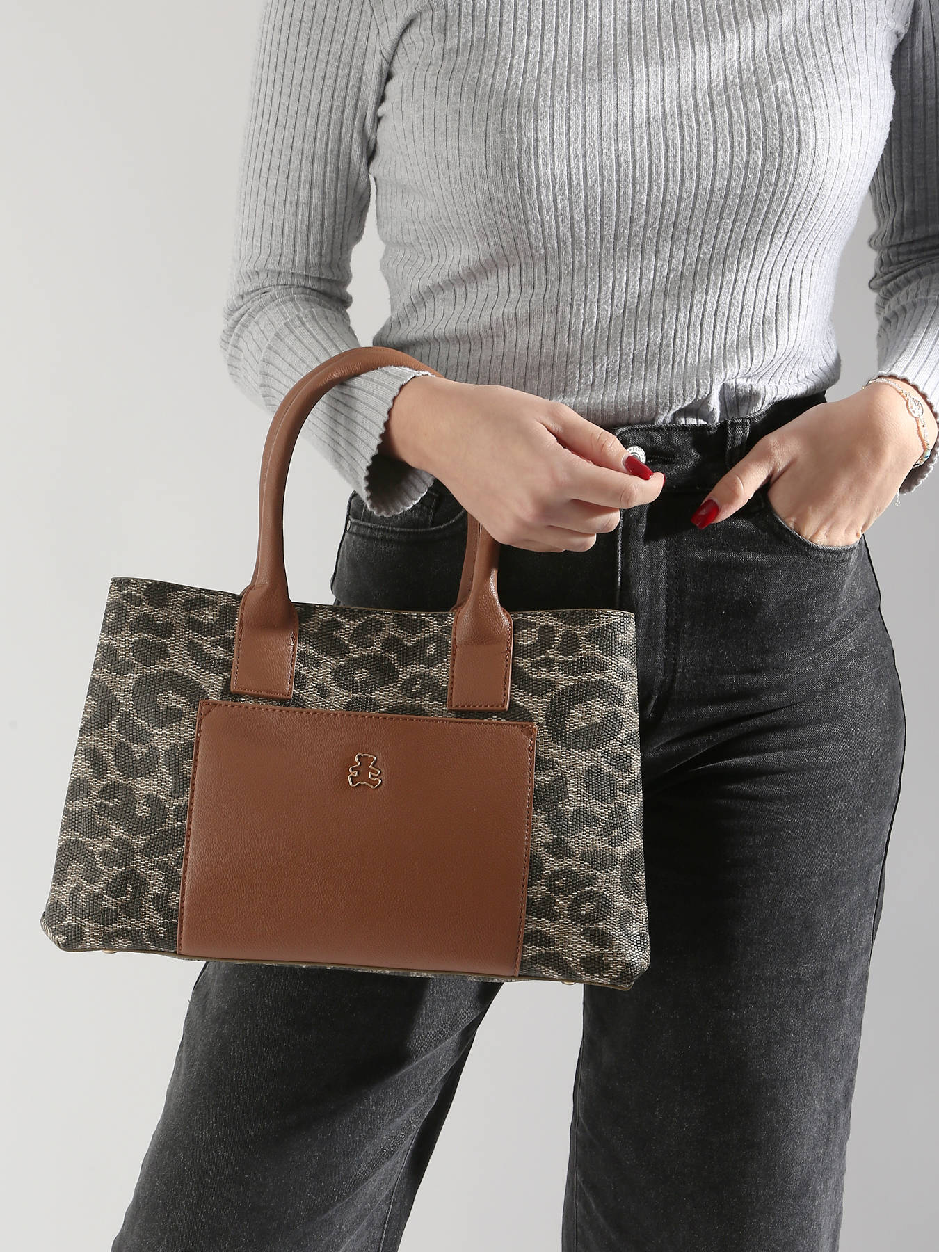 sac port paule Leopard LULU CASTAGNETTE