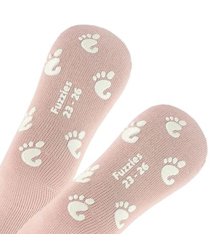 Fuzzies Socken m. Antirutsch -Rutsch- Puder