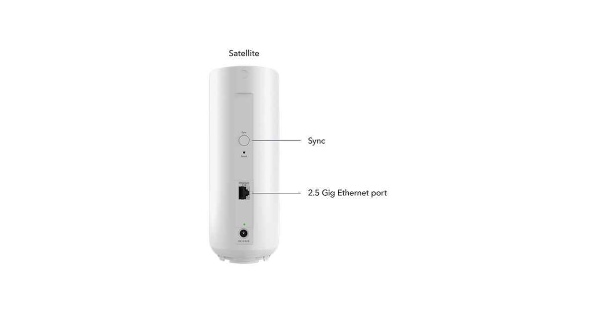 NetgearOrbi 370 WiFi Mesh Systeem, Dual-Band WiFi 7-Mesh Systeem, 3 stuks mesh router  (Wit, 1x Orbi WiFi 7-router (RBE371), 2x Orbi WiFi 7-satellieten (RBE370))