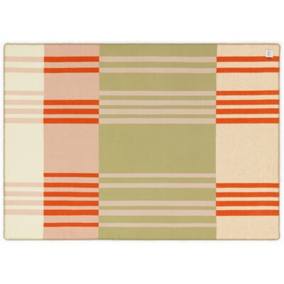 Wolldecke Toffee, Rot