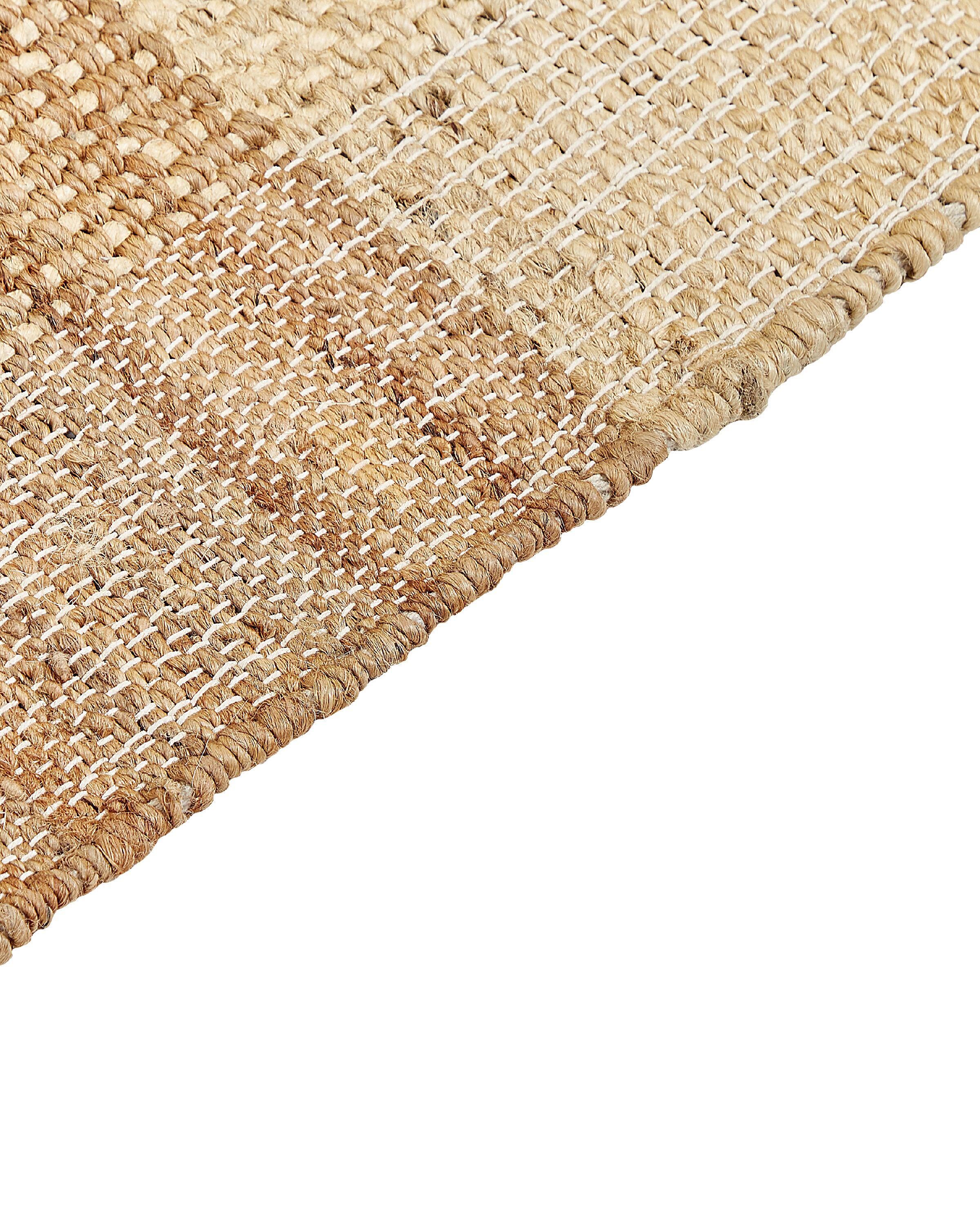 Vloerkleed KARKIN Beige 200 x 300 cm Jute
