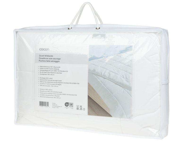 COCON Duvet Wildseide 160 x 210 cm Bettdecke