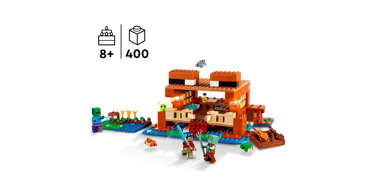 LEGOMinecraft - Het kikkerhuis Constructiespeelgoed  (21256)