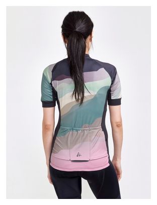 Maillot manches courtes Femme Craft Adv Endur Rose Multi Couleurs