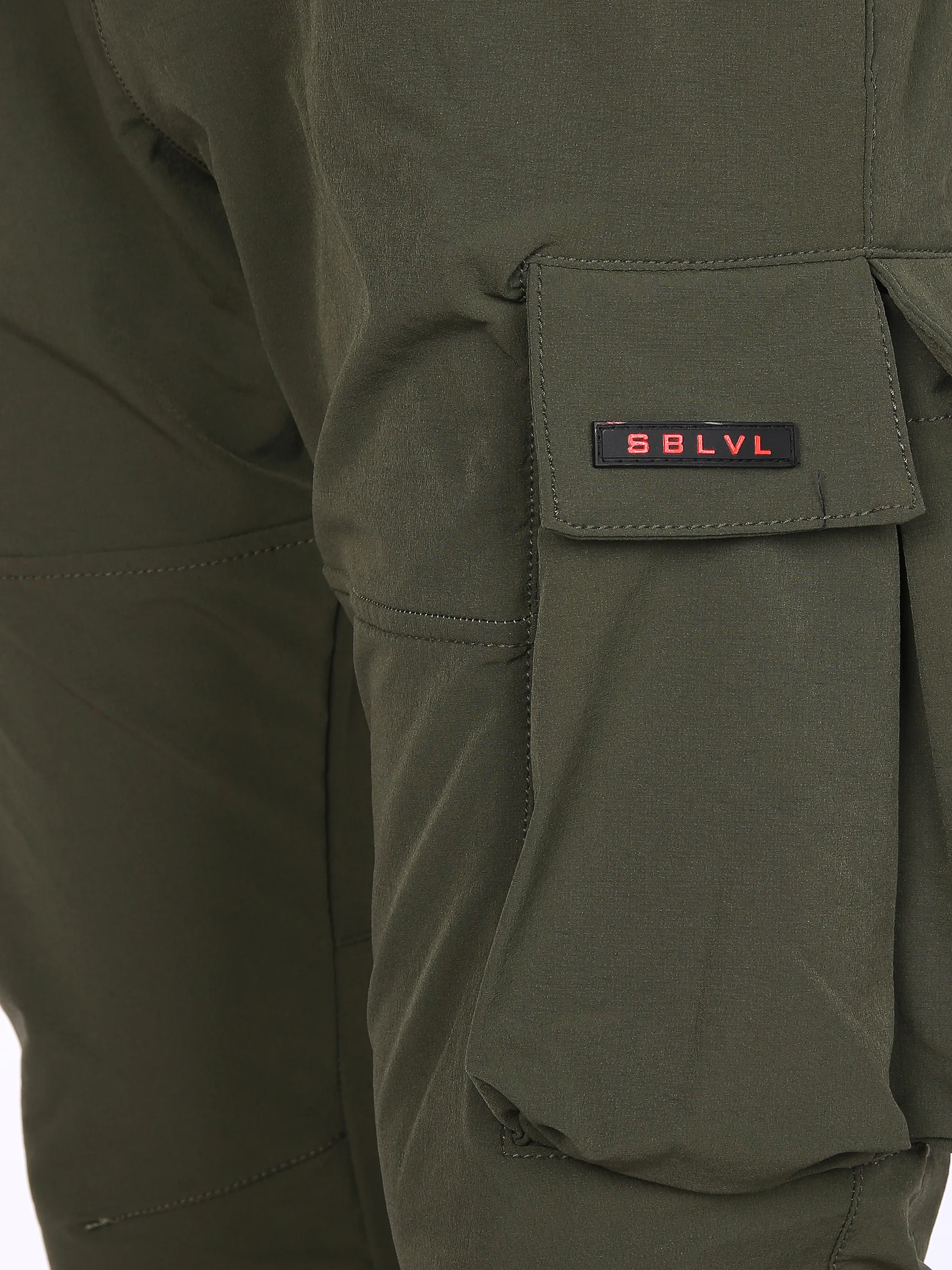Herren Cargohose mit Zipper am Bund
