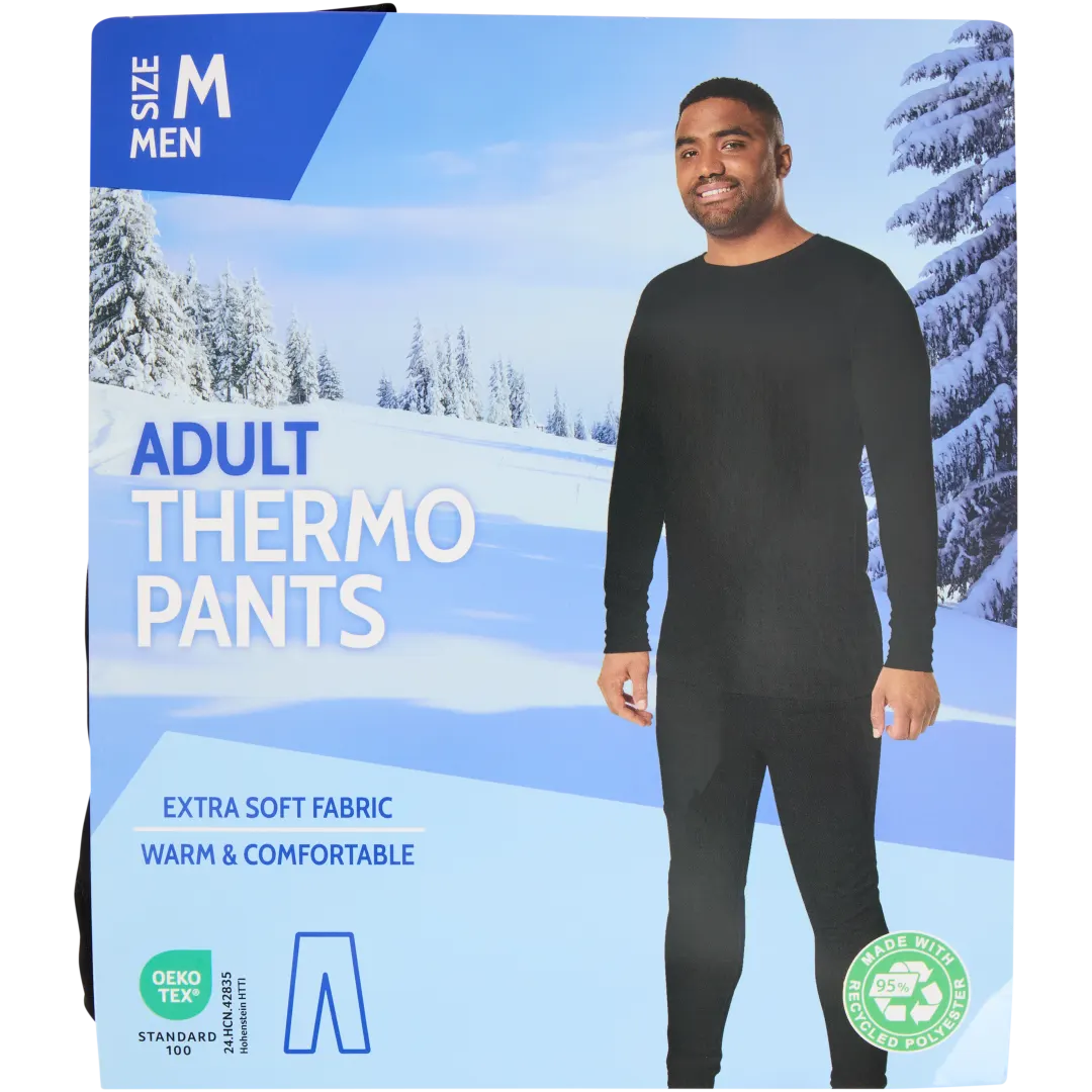 Thermobroek Maten M - XXL