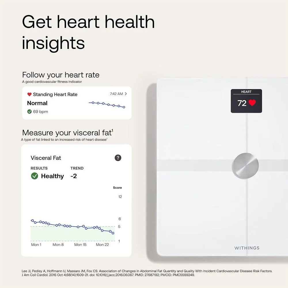Balança corporal inteligente Withings