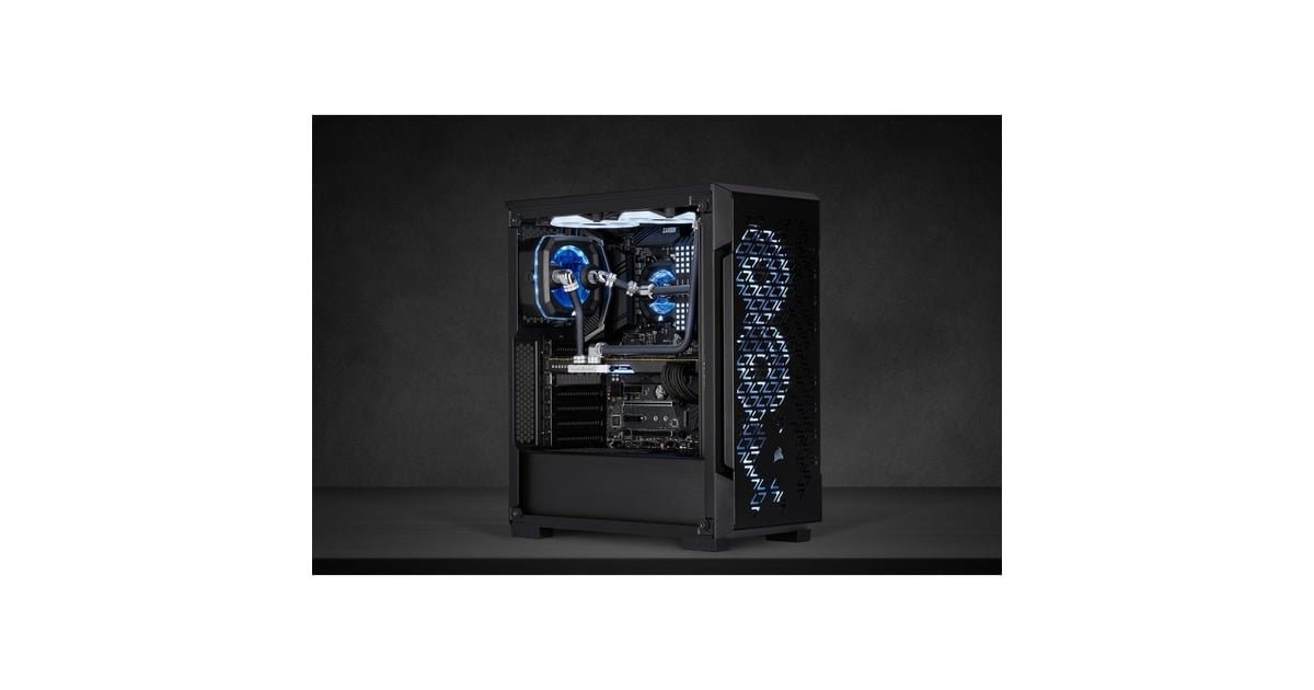 CorsairHydro XT Hardline Satin 14 mm buis  (Zwart (mat), 3x 1 m, PMMA)