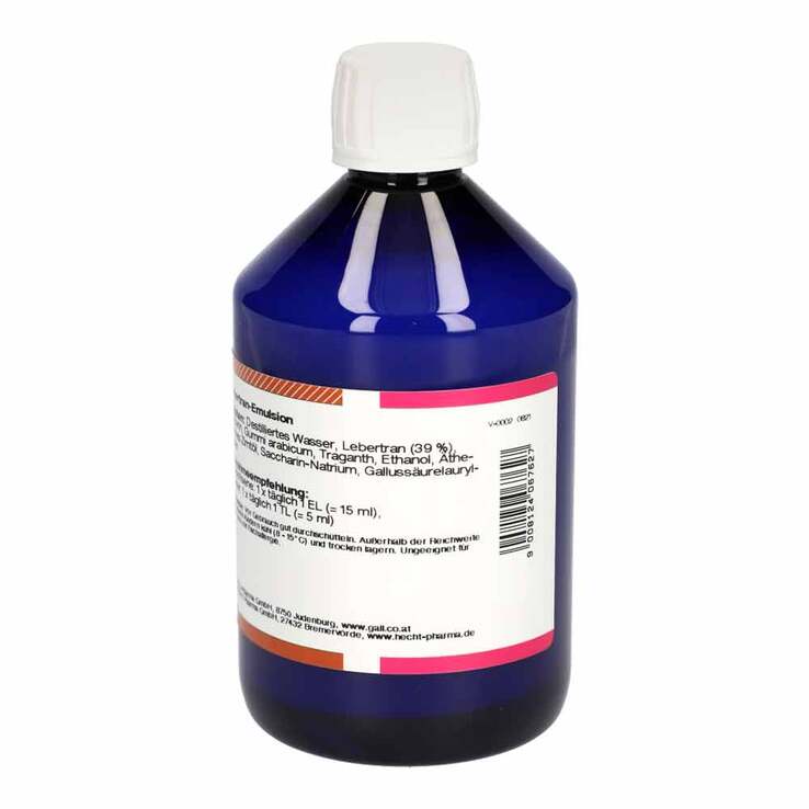 Lebertran Emulsion, 500 ml