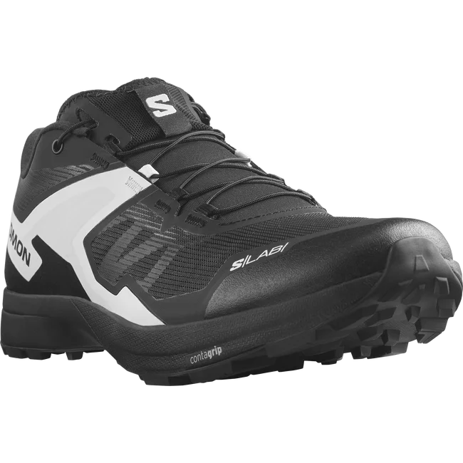 S/LAB ALPINE  Chaussures de running unisexes Black/White/BlueDanube