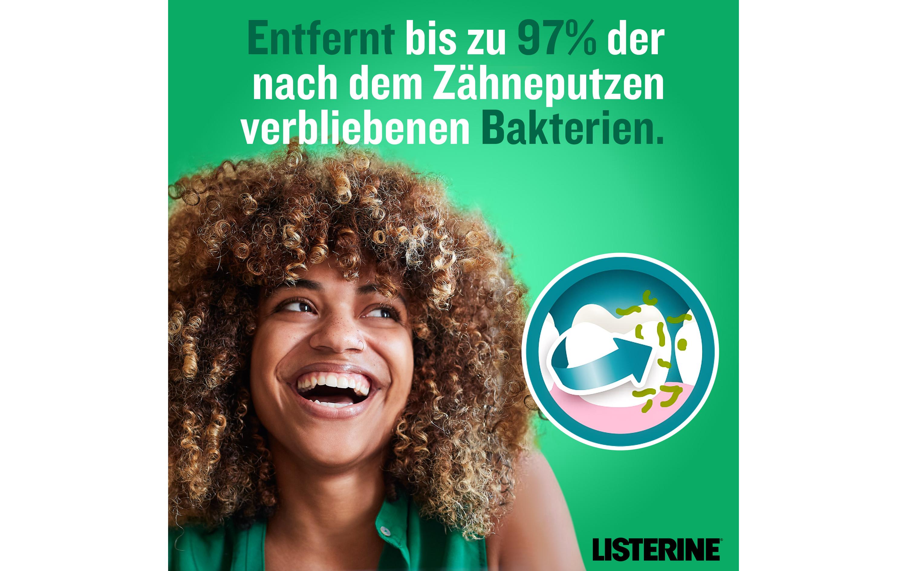 Mundspülung Fresh Mint 500 mlMundwasser mit frischem Minzgeschmack