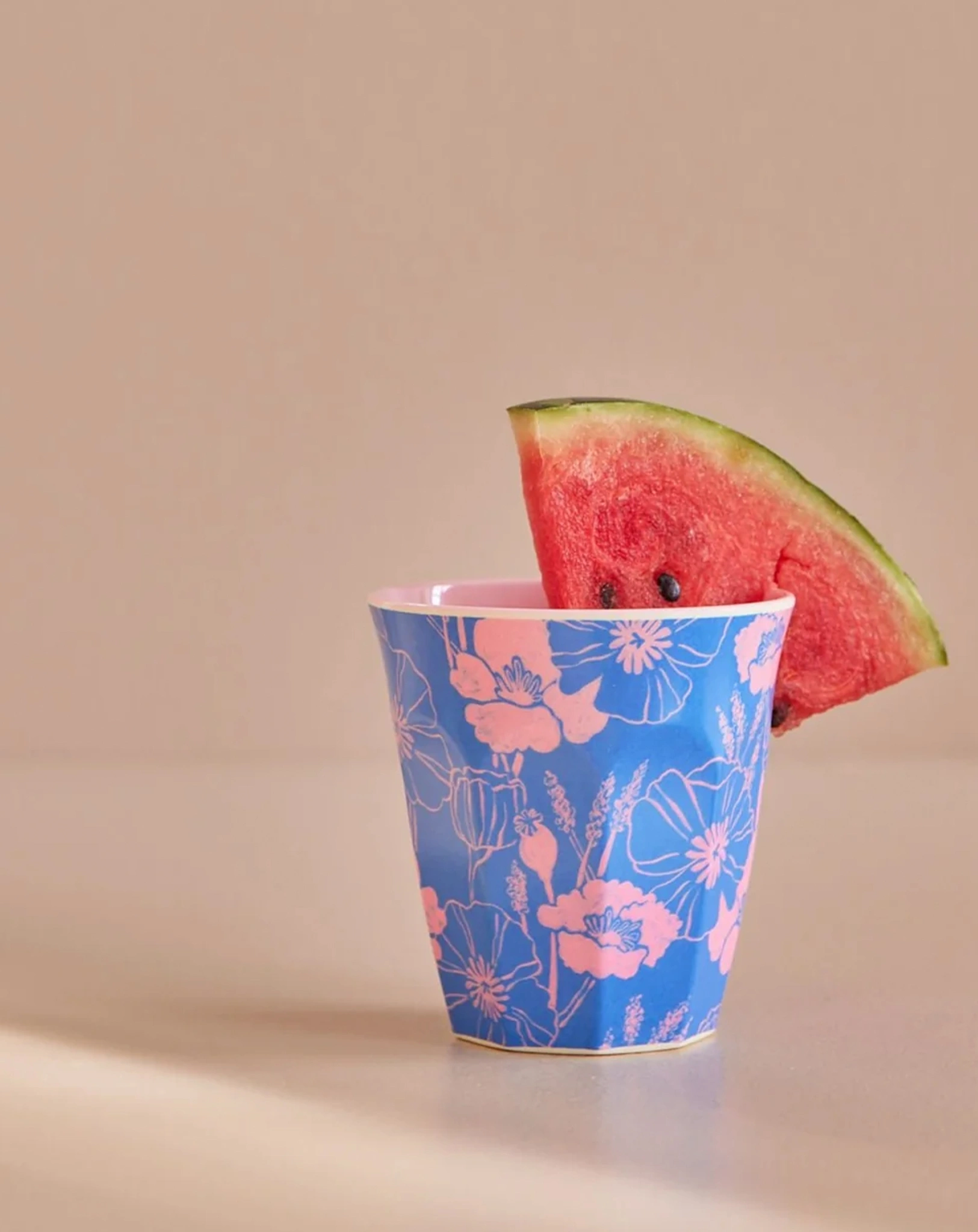 Melamin-Becher MEDIUM - POPPY LOVE in blau