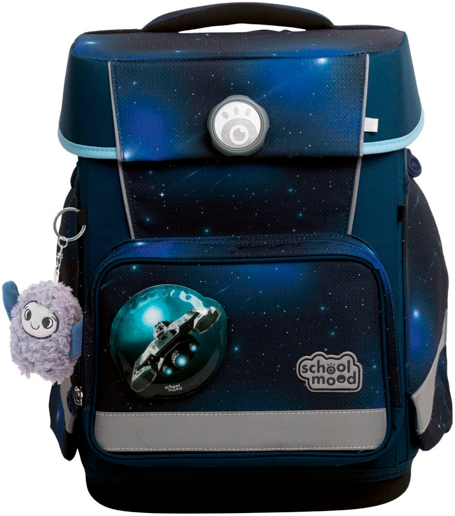 SCHOOL-MOOD® Schulranzen »Champion Maxx Pro« retroreflektierende Flächen mit LED-Patchy