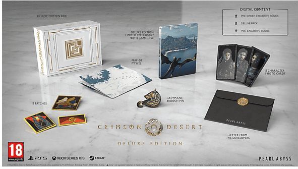 Crimson Desert Deluxe Edition - Xbox One Series X