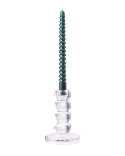 Chandelier en verre lilas