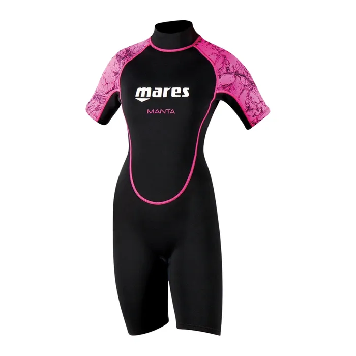 Mares Manta 2,2mm Back Zip Shorty Wetsuit Dames