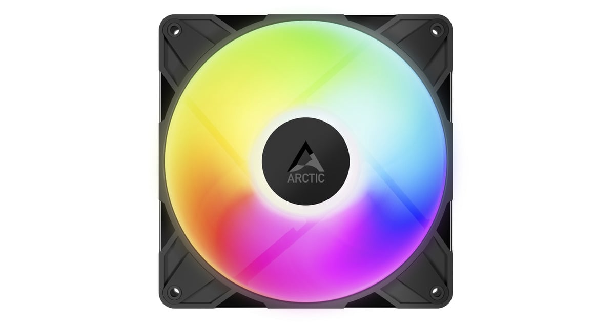 ARCTICP14 Pro A-RGB case fans  (Zwart, 3 stuks, 140 x 140 x 27 mm, PWM)