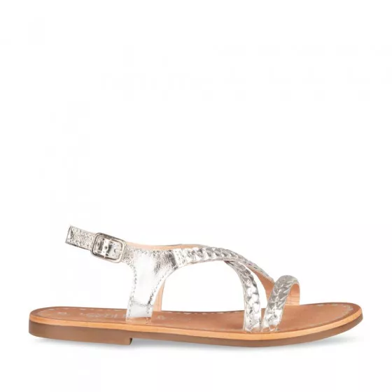 Sandales ARGENT LOVELY SKULL CUIR