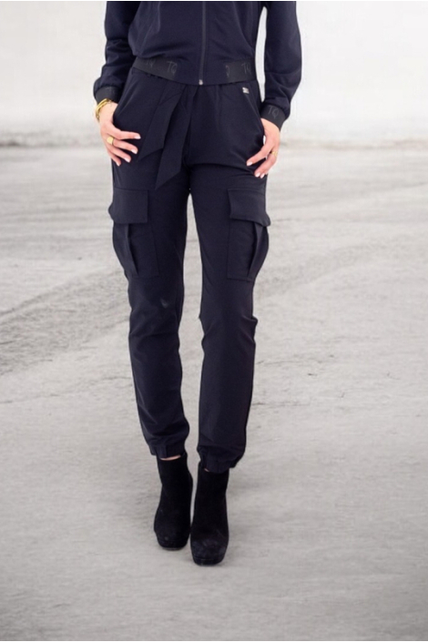TQ Amsterdam blauwe dames broek