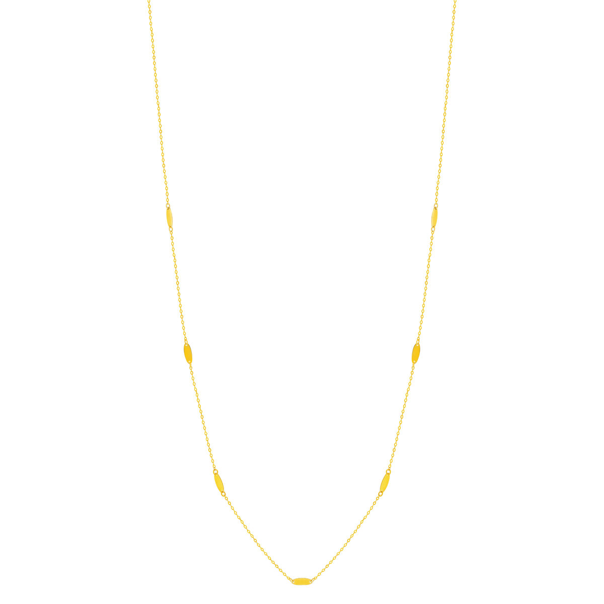 Collier or 375 jaune 45 cm
