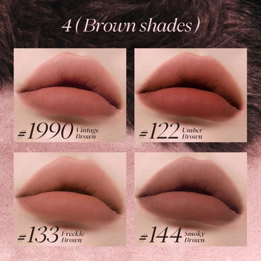 JOOCYEE - Bruine tint Velvet Rouge - 4 kleuren