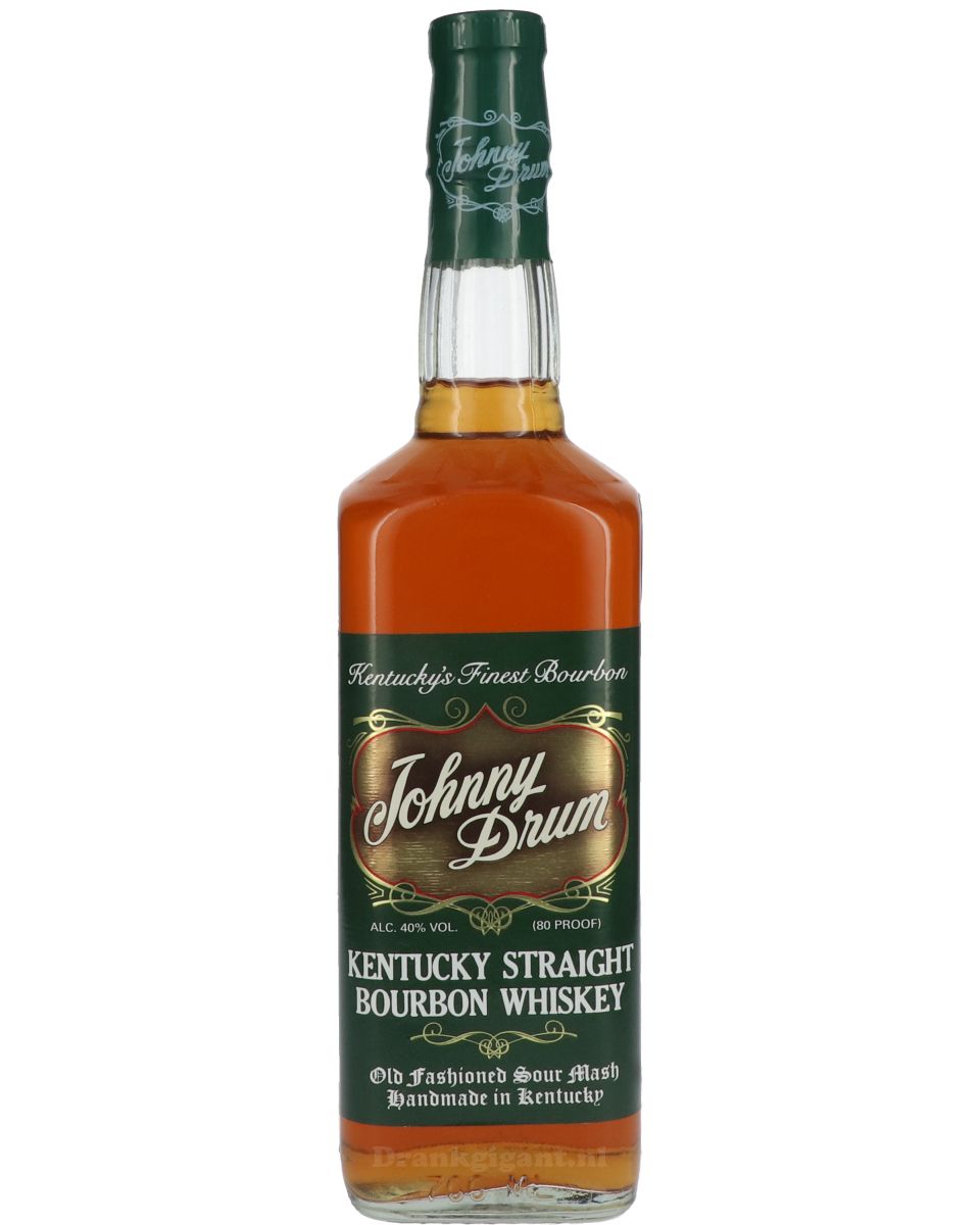 Johnny Drum Straight Bourbon Green 70 cl