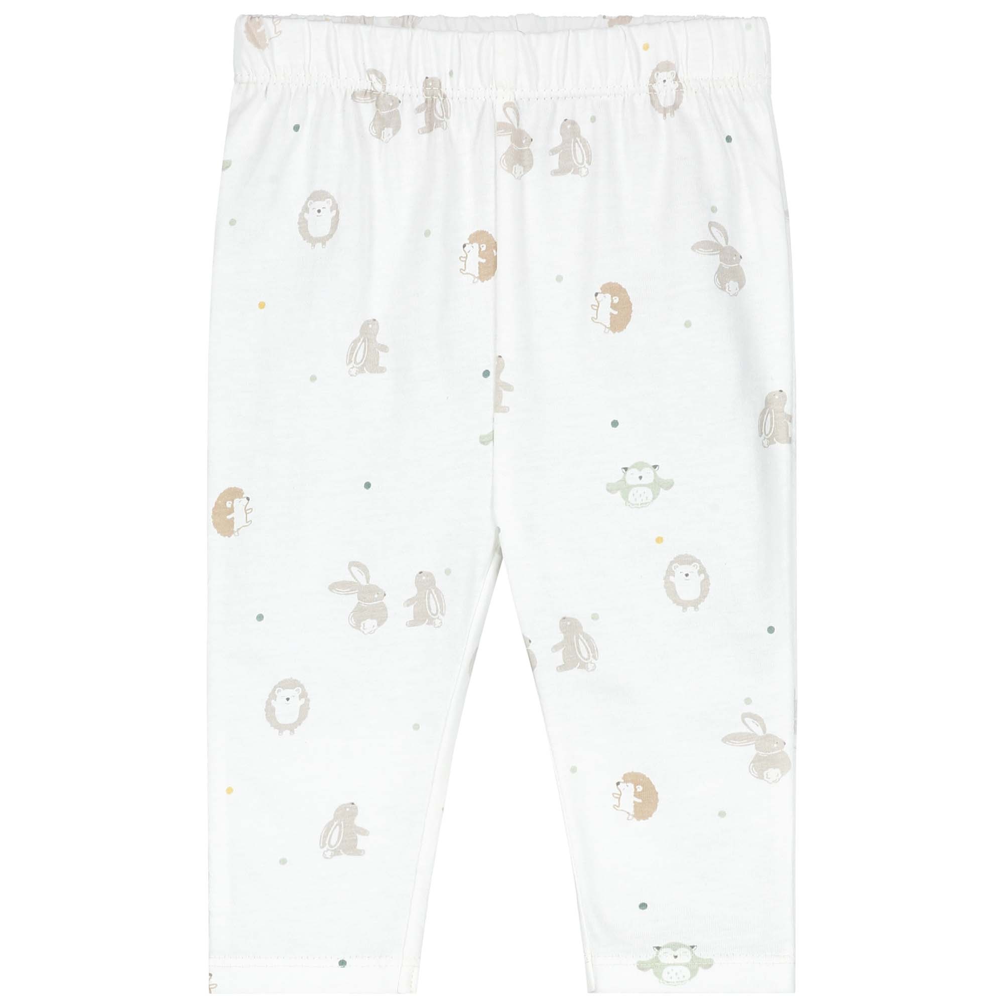 Prénatal baby pyjama Kleine Vriendjes wit
