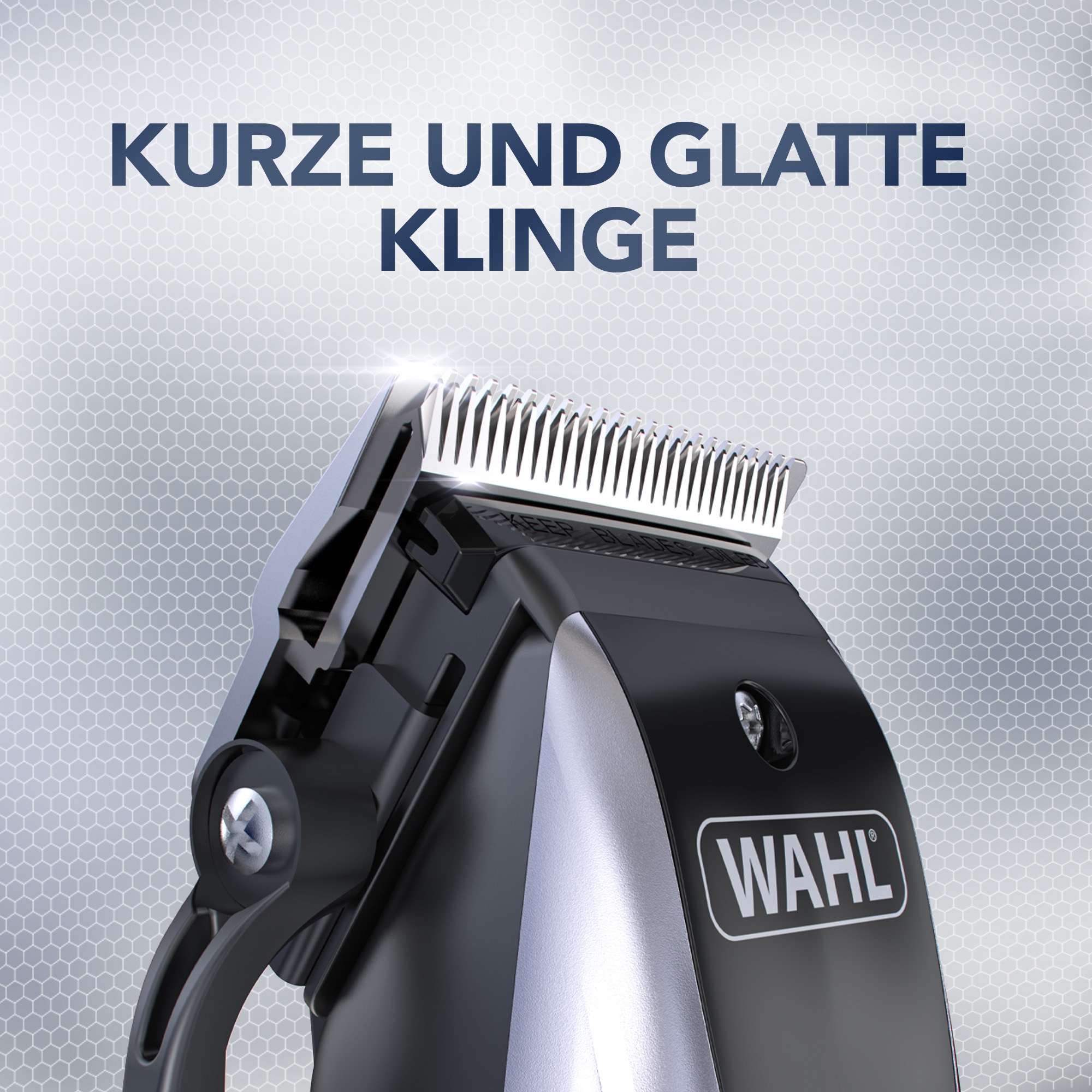 Wahl Haarschneider »Rapid Clip« 13 Aufsätze Schnellgleitende Klinge, Einstellbarer Verstellhebel, Leichtes Design