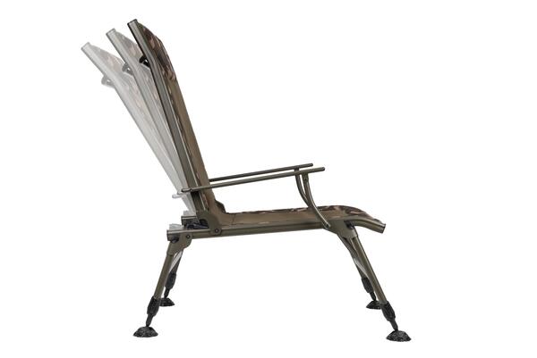 Chaise carpe XXL inclinable avec accoudoirs Fox Duralite